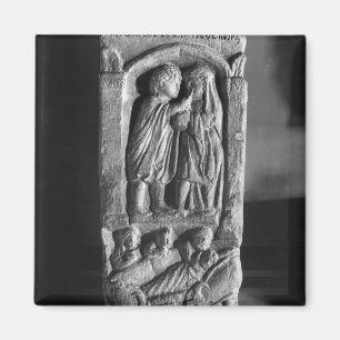 Aimant Stela funéraire dépeignant un docteur