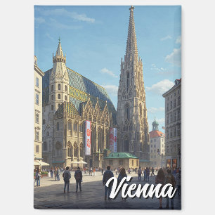 Aimant Stephansplatz Vienna Autriche Travel