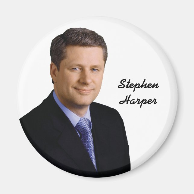 Aimant Stephen Harper (Devant)