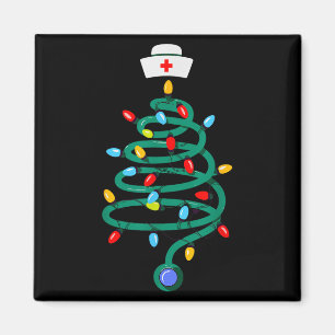 Aimant Stethoscope Arbre de Noël Docteur Infirmière