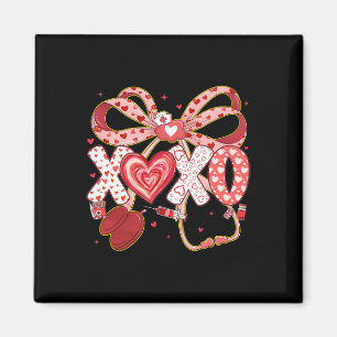 Aimant Stéthoscope Xoxo Saint-Valentin Infirmière Rn Pct