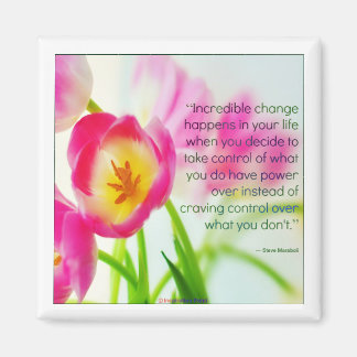 Aimant Steve Maraboli Cite À Propos De "Change"