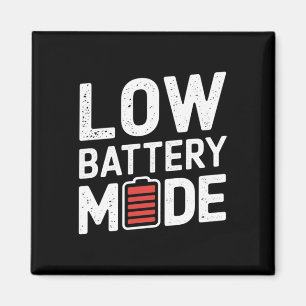 Aimant Sticker en mode batterie basse