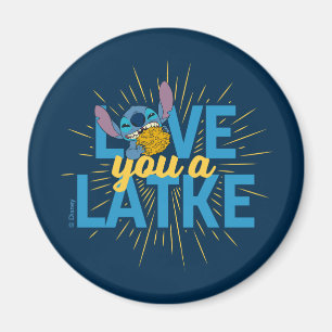 Aimant Stitch Love You a Latke