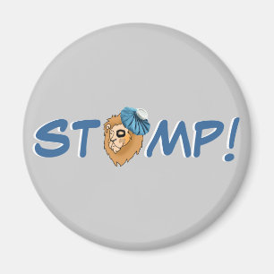 Aimant STOMP ! - Football de Détroit