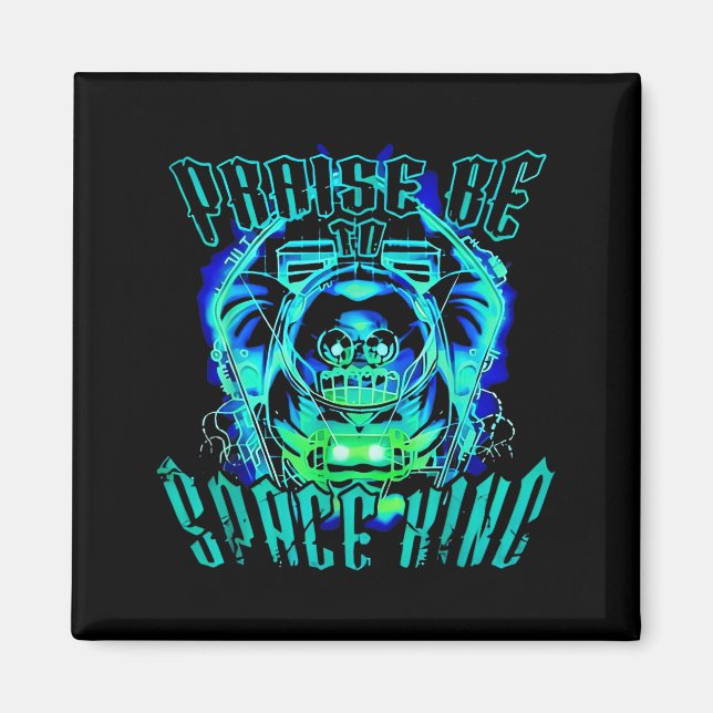 Aimant Stranger 67 Things Funny Six Seven Meme Checkered  (Devant)