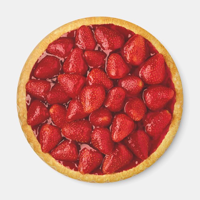 Aimant Strawberry pie (Devant)