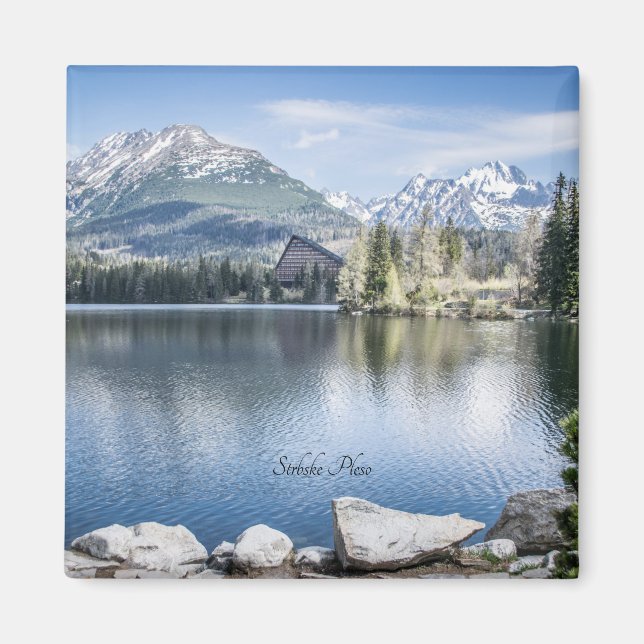 Aimant Strbske Pleso, Hautes Tatras, Slovaquie Ornement m (Devant)