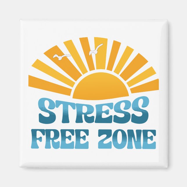Aimant Stress Free Zone (Devant)