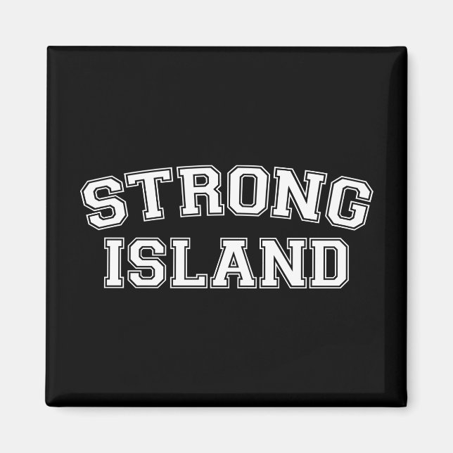 Aimant Strong Island, NYC, États-Unis (Devant)