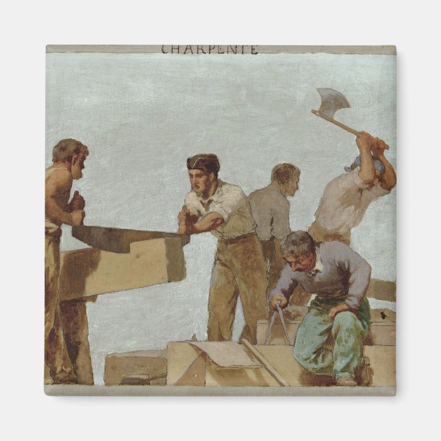 Aimant Structure du bois (Devant)