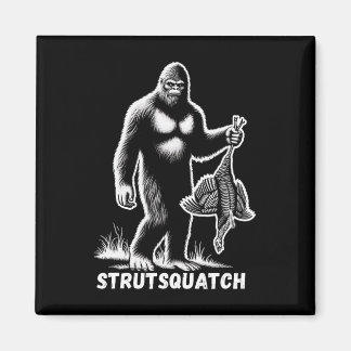 Aimant Strutsquatch Bigfoot Sasquatch Drôle Jeunesse Turq
