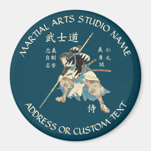 Aimant Studio de Martial Arts Karaté Taekwondo Jiu-jitsu