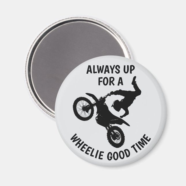 Aimant Stunt Bike (Recto/Verso)