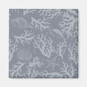 Aimant Style Hipster Coral Reef