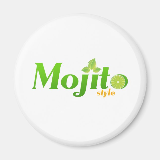 Aimant Style Mojito (Devant)