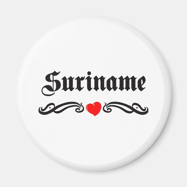 Aimant Style tatouage Sri Lanka (Devant)