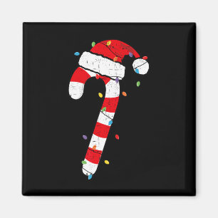 Aimant Sucre de canne de Noël Père Noël Xmas Enfants Enfa