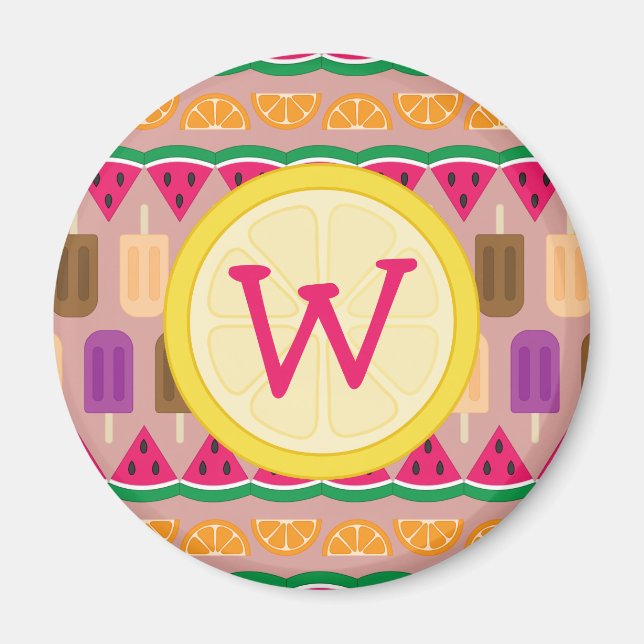 Aimant sucré d'été (Devant)