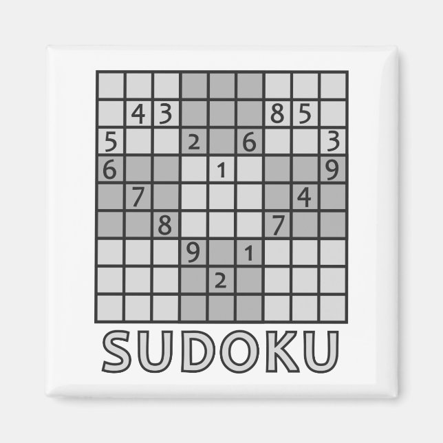 Aimant SUDOKU (Devant)