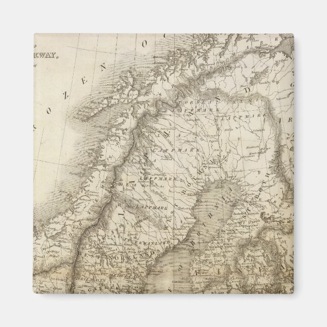 Aimant Suède, Danemark, Norvège (Devant)