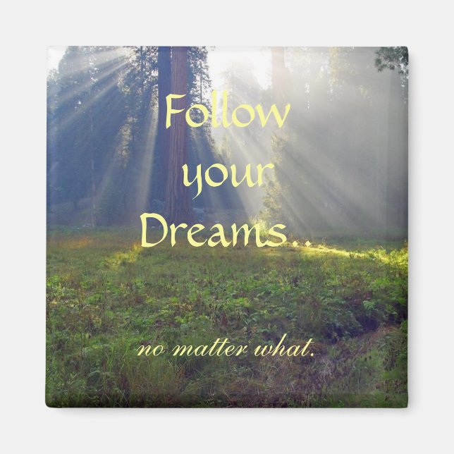 Aimant Suivez votre profil de devis Dreams (Devant)