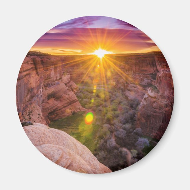 Aimant Sunburst à Canyon de Chelly, AZ (Devant)