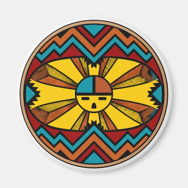 Aimant SunFaceRound (Devant)