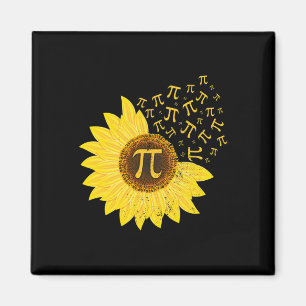 Aimant Sunflower Pi Jour 3.14 Mars 14 Math Enseignant Vin