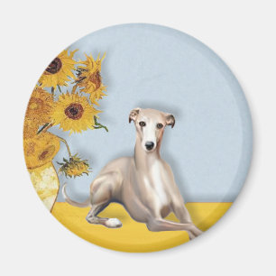 Aimant Sunflower - Whippet #2A