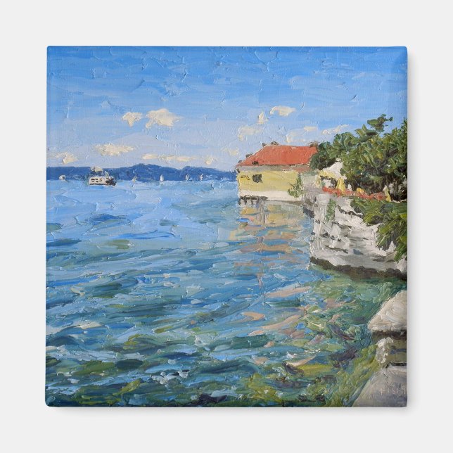 Aimant Sunny Day on Lake Constance (Devant)