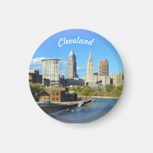 Aimant Sunny River View Cleveland