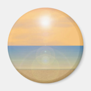 Aimant Sunset Beach Scene :