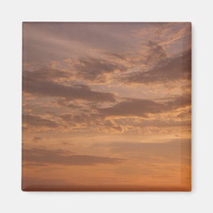 Aimant Sunset Clouds II Pastel Nature Abstraite