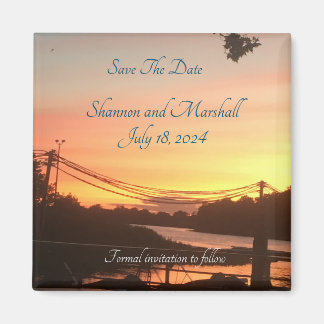 Aimant Sunset Enregistrer l'aimant Date