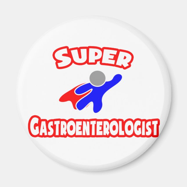 Aimant Super gastroentérologue (Devant)
