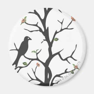 Aimant Super girl Birds in the Tree