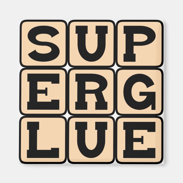 Aimant Super Glue, Colle Miracle (Devant)