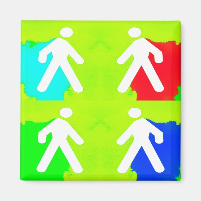 Aimant Super héros (Devant)