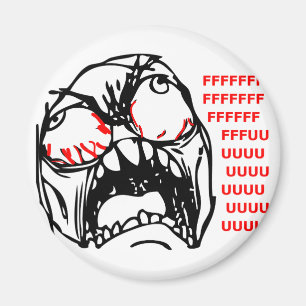 Aimant super rage face mème rofl