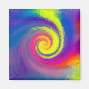 Aimant Super spirale spirale Abstraite