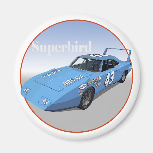 Aimant Superbird 43 (Devant)