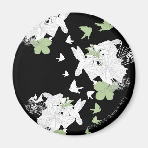 Aimant Supergirl Birds and Feathers