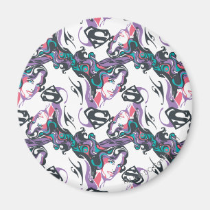 Aimant Supergirl Color Splash Swils Motif 3