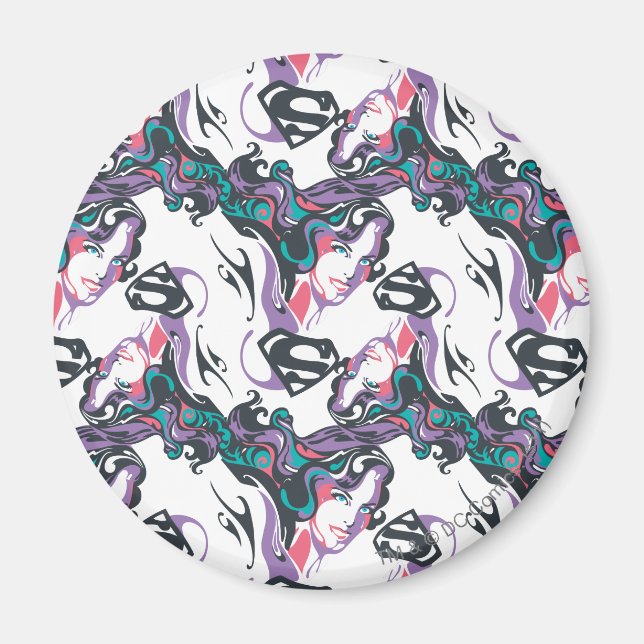 Aimant Supergirl Color Splash Swils Motif 3 (Devant)