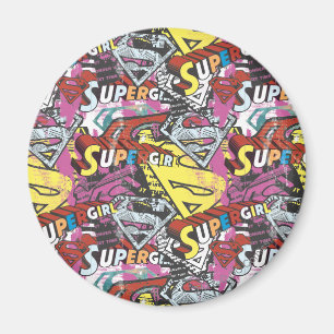 Aimant Supergirl Comic Capers Pattern 4