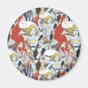 Aimant Supergirl Comic Capteurs Motif 5