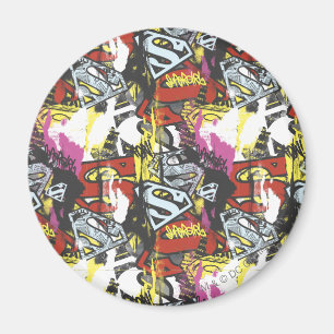 Aimant Supergirl Comic Capteurs Motif 7