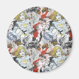 Aimant Supergirl Comic Capteurs Motif 9