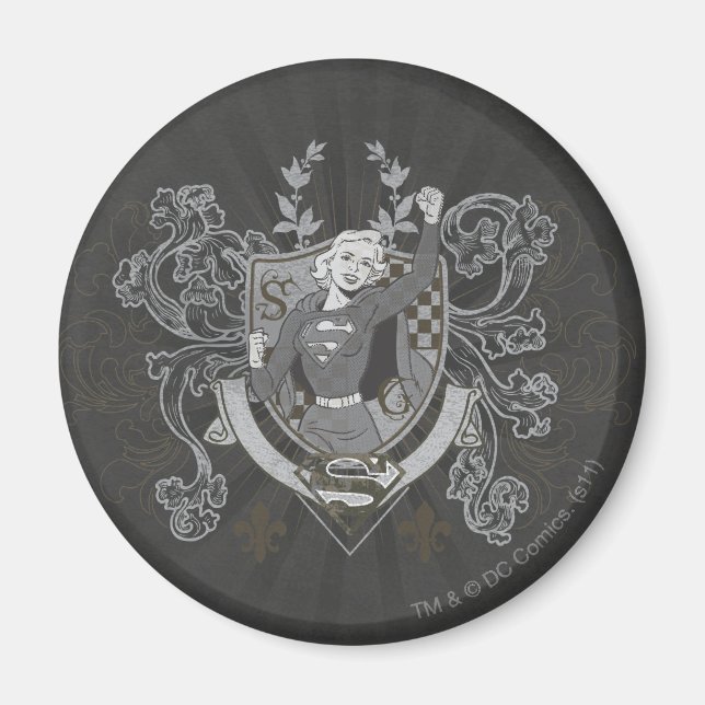 Aimant Supergirl Crest (Devant)